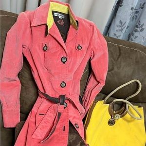 Vintage Bushwacker Belted Corduroy Coat/Dress….XS (fits like Small)